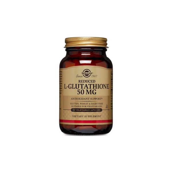 SOLGAR L-GLUTATHIONE 50mg veg.caps 30s