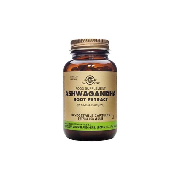 SOLGAR SFP ASHWAGANDHA ROOT EXTRACT VEGICAPS 60S
