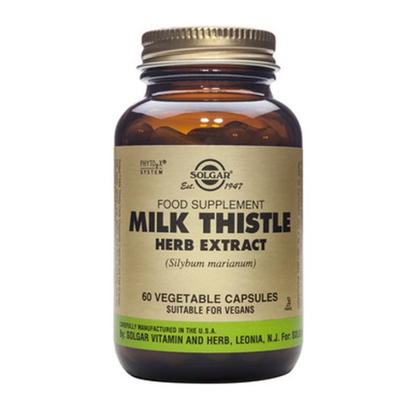 SOLGAR SFP MILK THISTLE HERB & SEED EXTR. VCAPS 60S