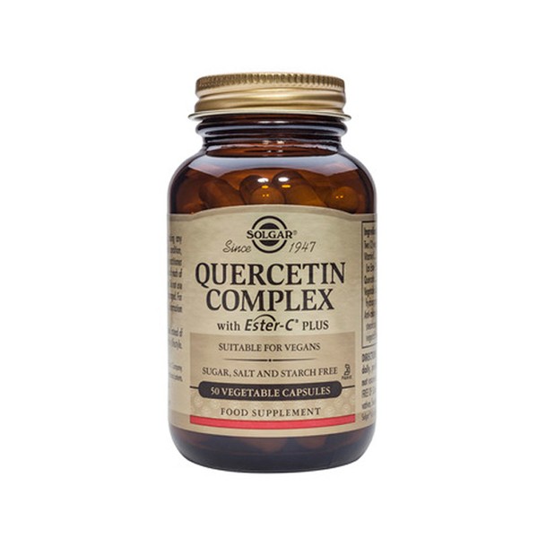 SOLGAR QUERCETIN COMPLEX VEGICAPS 50S