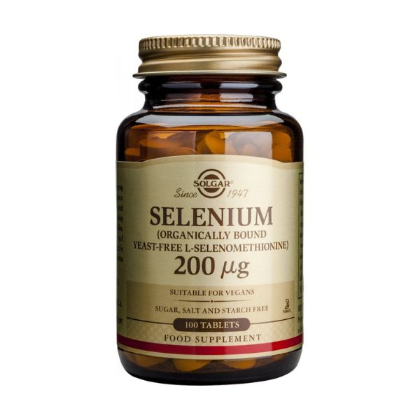 SOLGAR SELENIUM 200MG TABS 100S