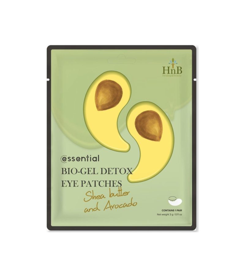 HNB Gel Detox Eye Patches (Shea Butter & Avocado) - Επιθέματα ματιών