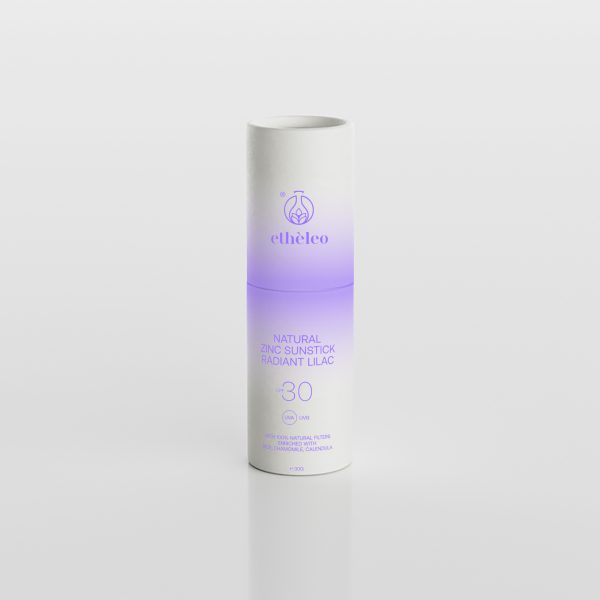 Etheleo Natural Zinc Sunstick Radiant Lilac SPF 30