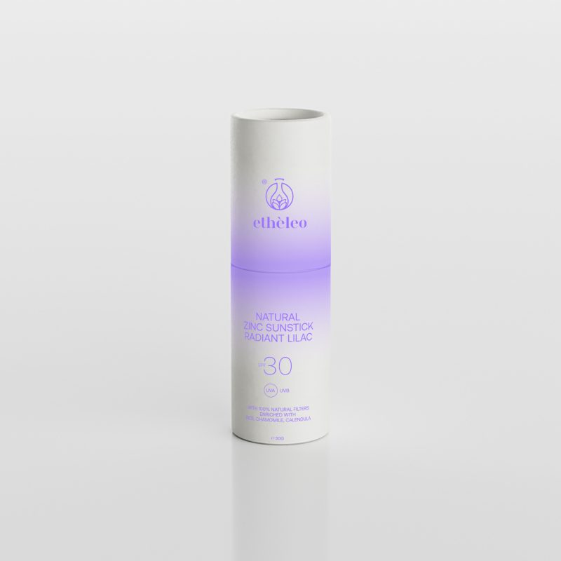 Etheleo Natural Zinc Sunstick Radiant Lilac SPF 30