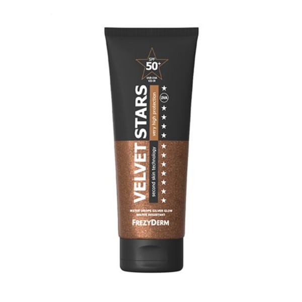 Frezyderm Velvet Stars SPF50+ Αντηλιακό Σώματος με Λάμψη, 175ml