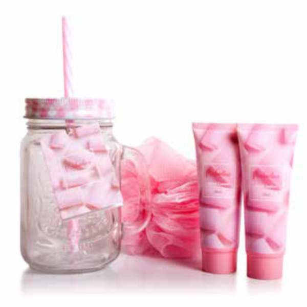 Bath Set Crystal Jar – Marshmallows