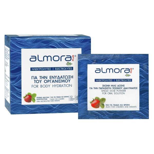 Almora Plus Διάλυμα Με Γεύση Φράουλα