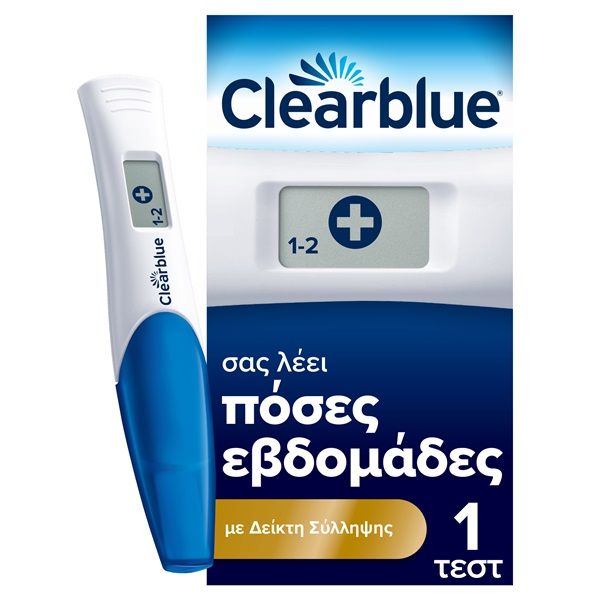 Clearblue Ψηφιακό Τεστ Εγκυμοσύνης με Δείκτη Σύλληψης, 1τεμ