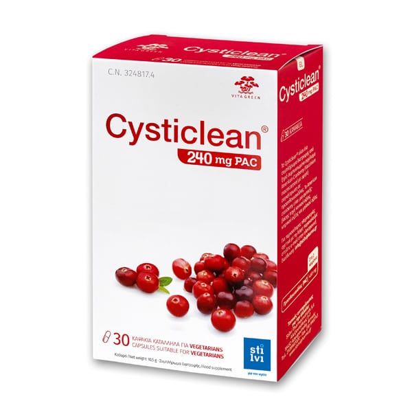 Vita Green Cysticlean Συμπλήρωμα Διατροφής Για Την Υγεία Του Ουροποιητικού Συστήματος
