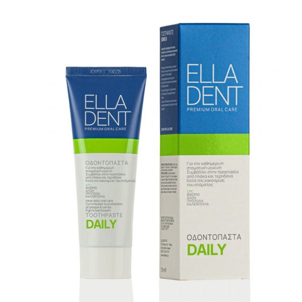 EllaDent Daily κατά της Oυλίτιδας, Tερηδόνας & Kακοσμίας, 75ml