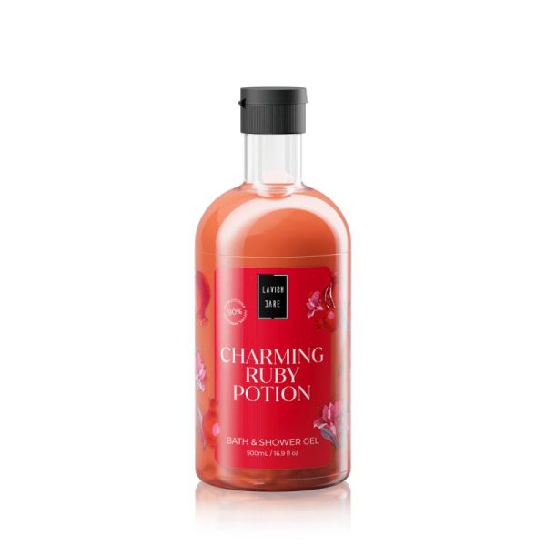 Lavish Care Charming Ruby Potion Shower Gel, 500ml