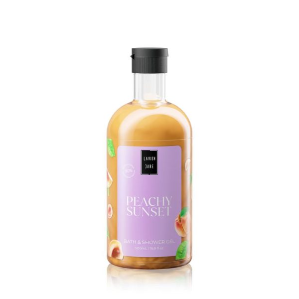 Lavish Care Peachy Sunset Shower Gel, 500ml