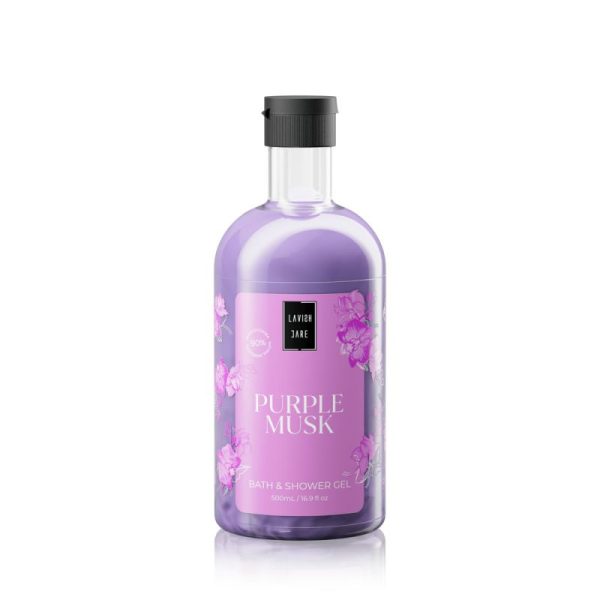 Lavish Care Purple Maks Shower Gel, 500ml