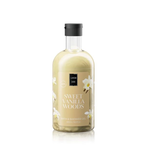 Lavish Care Sweet Vanilla Woods Shower Gel, 500ml