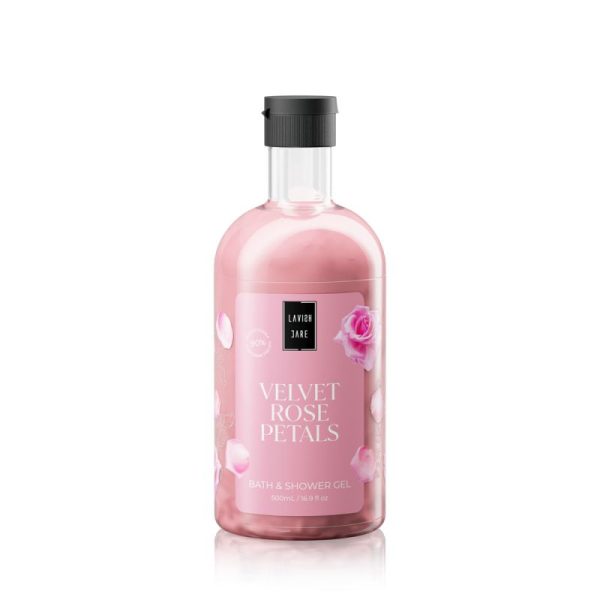 Lavish Care Velvet Rose Petals Shower Gel, 500ml