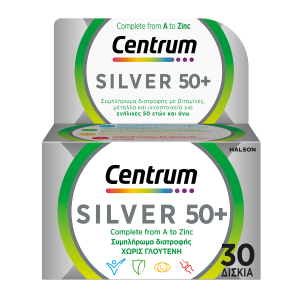 Centrum Silver 50+, 30tabs