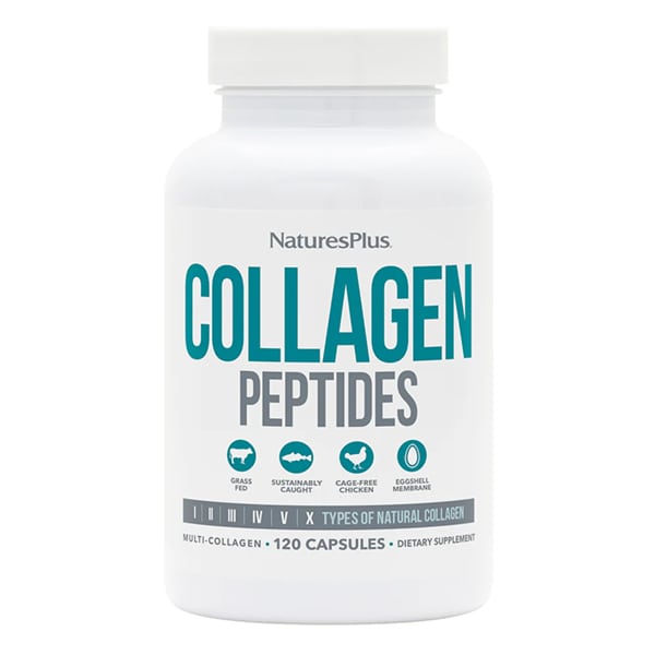 Natures Plus Collagen Peptides, 120caps