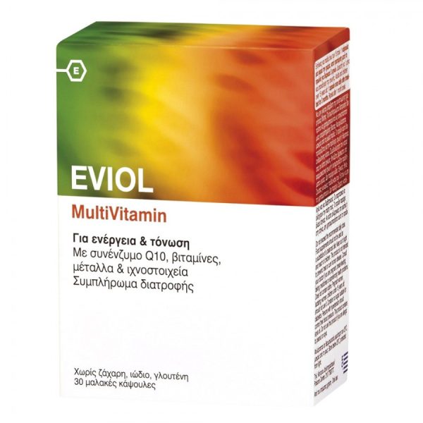 Eviol MultiVitamin για Ενέργεια & Τόνωση 30caps