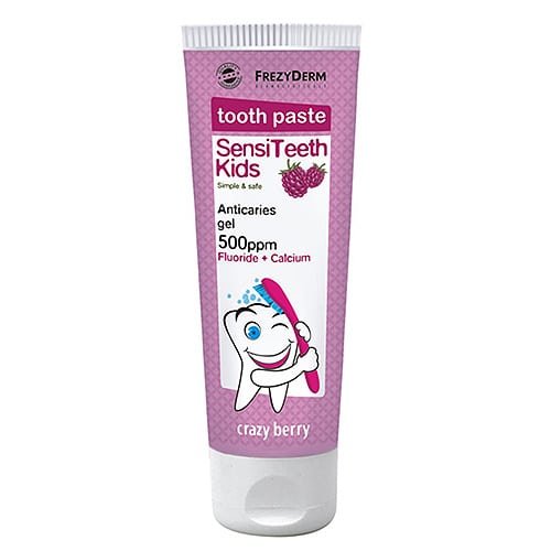 Frezyderm SensiTeeth Kids Toothpaste 500ppm Παιδική Οδοντόκρεμα, 50ml