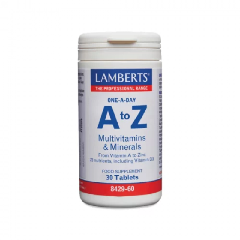 Lamberts A to Z Multivitamins 30 ταμπλέτες