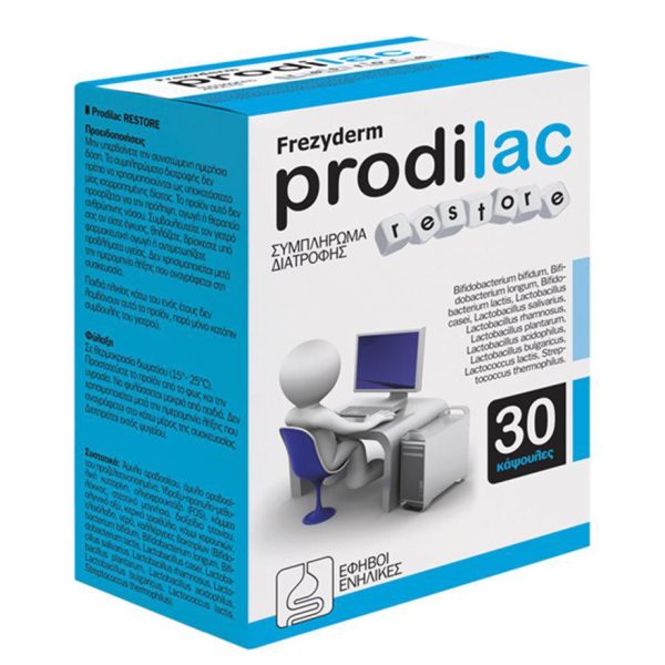 Frezyderm Prodilac Restore Προβιοτικά για Εφήβους & Ενήλικες, 30 Κάψουλες