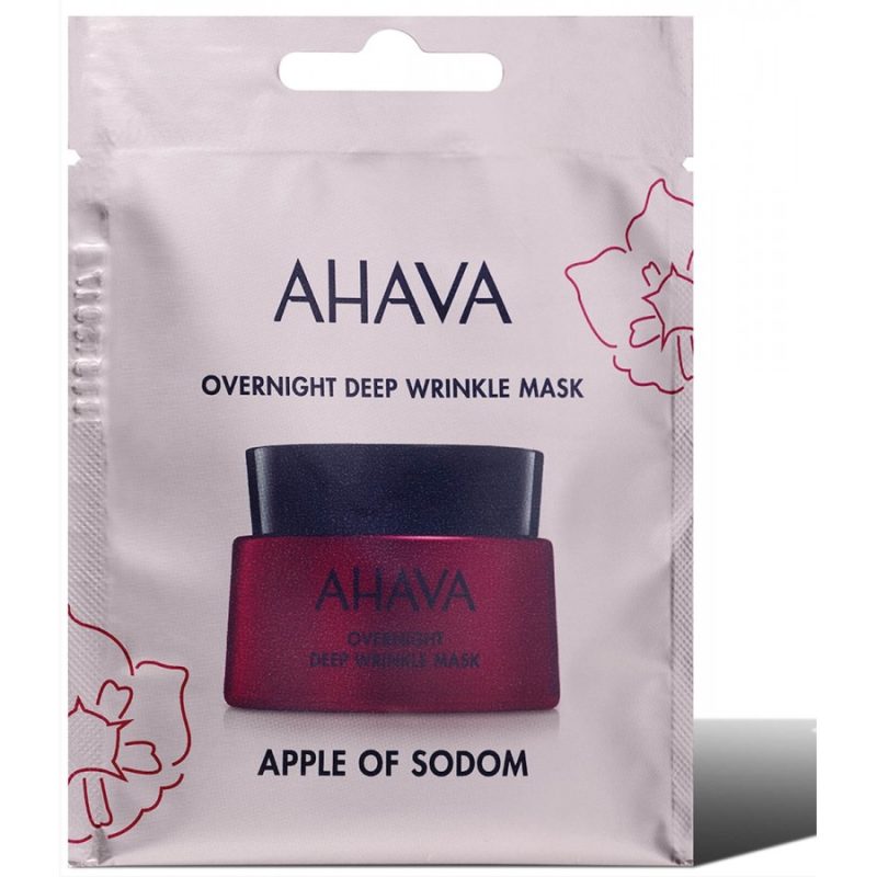Ahava Apple Of Sodom Overnight Deep Wrinkle Mask Μάσκα για Άμεση Λείανση των Ρυτίδων, 6ml