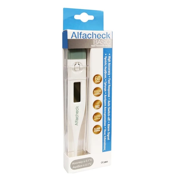 Alfacheck Basic Ψηφιακό Θερμόμετρο