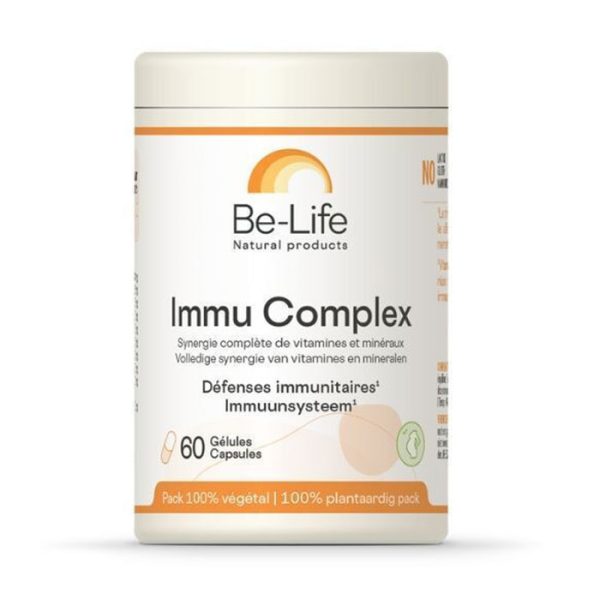 Be-Life Immu Complex Συμπλήρωμα για την Ενίσχυση του Ανοσοποιητικού 60 caps