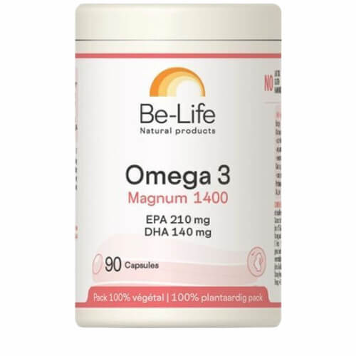 Be-Life Omega 3 Magnum 1400 συμπλήρωμα διατροφής με Ωμέγα 3, 90 caps