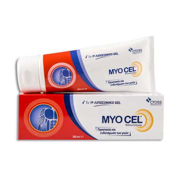 Myo Cel Λιποσωμιακό Gel με Φυσικά Συστατικά για Ανακούφιση των Μυών, 100ml
