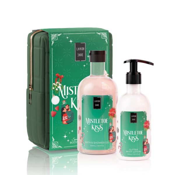 Lavish Care Mistletoe Kiss Christmas Set