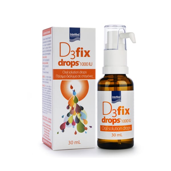 Intermed D3 Fix Drops 1000IU, 30ml