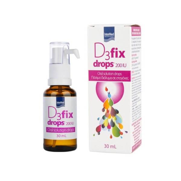 Intermed D3 Fix Drops 200IU, 30ml