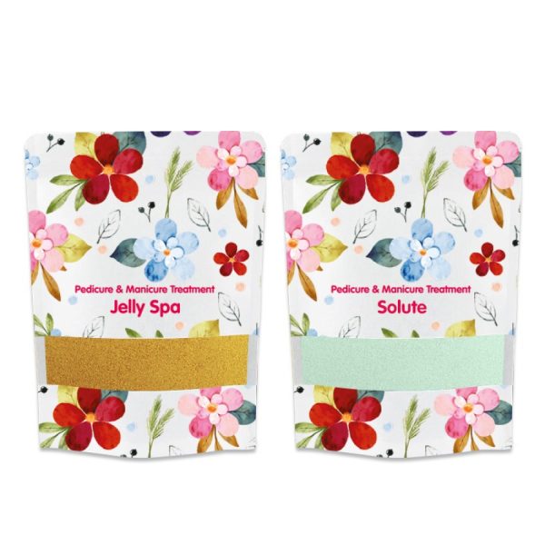 JELLY SPA Pedicure & Manicure Treatment Honey & Ginger & Solution Set