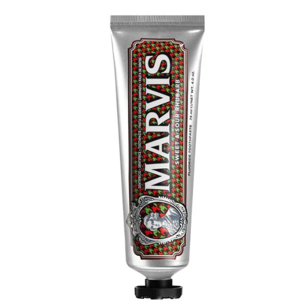 Marvis Sweet and Sour Rhubarb Toothpaste Οδοντόκρεμα με Μέντα και Ραβέντι 75ml