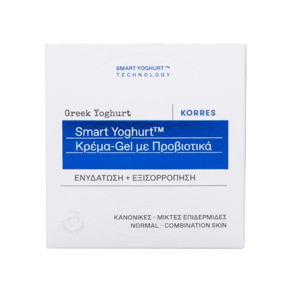 Korres Smart Yoghurt Κρέμα-Gel με Προβιοτικά,Κανονικές-Μικτές Επιδερμίδες 40ml