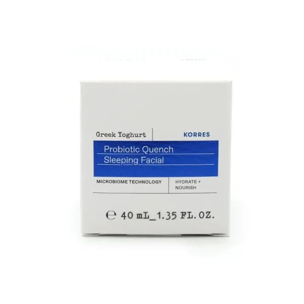 Korres Greek Yoghurt Κρέμα Νύχτας με Προβιοτικά για Αναπλήρωση, Θρέψη & Ενυδάτωση, 40ml