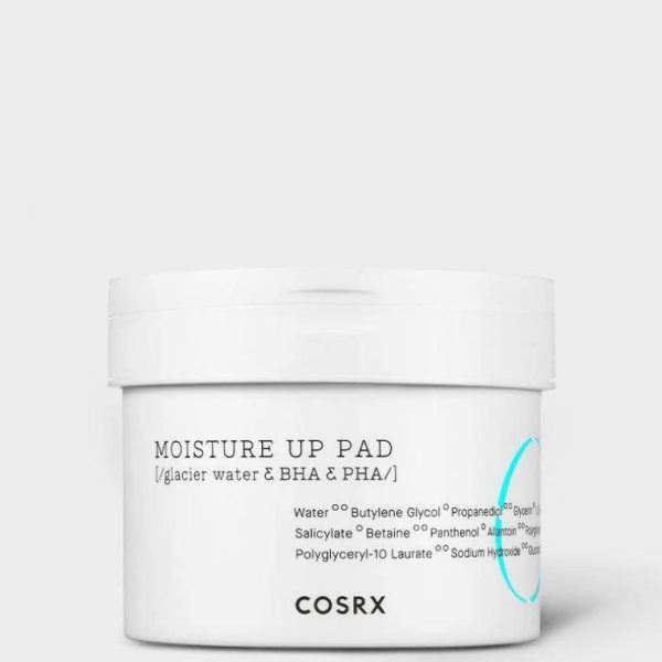 COSRX One Step Moisture UP pad, Ενυδατικά & απολεπιστικά pads 70τμχ