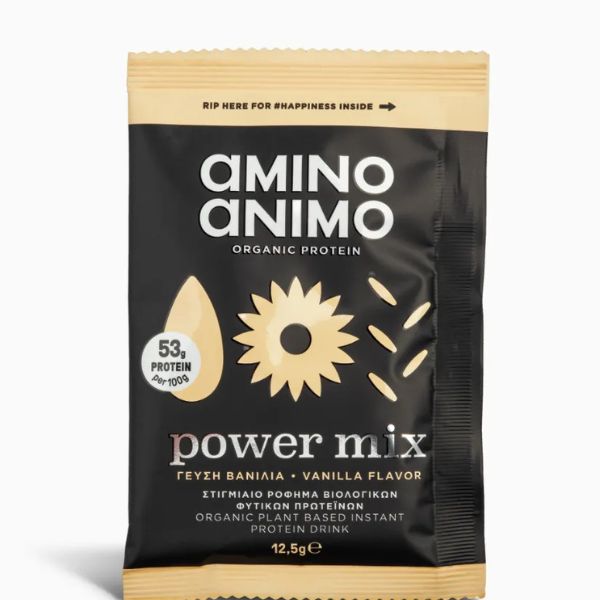 Amino-Animo Μονοδόση Πρωτεΐνης Power Mix Vanilla 12.5γρ