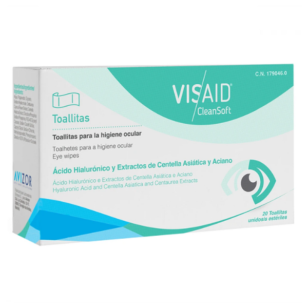 Μαντηλάκια για τον απαλό καθαρισμό της περιοφθαλμικής περιοχής