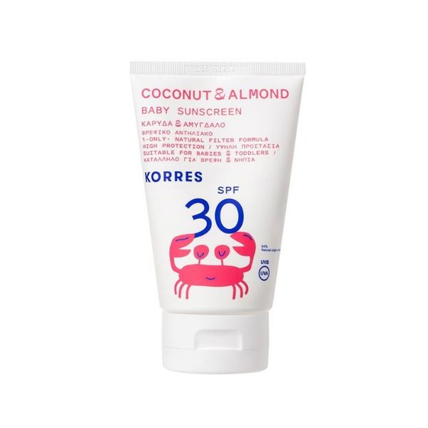 Korres Baby Sunscreen Coconut & Almond Spf30 100ml