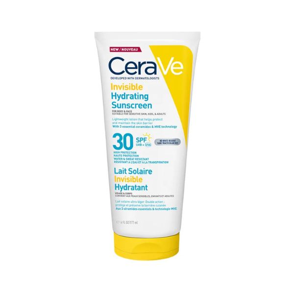 CeraVe Invisible Hydrating SPF30, 177ml