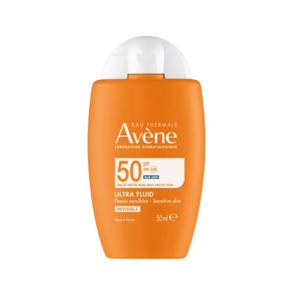 avene ultra fluide invisible αντηλιακό προσώπου με SPF50