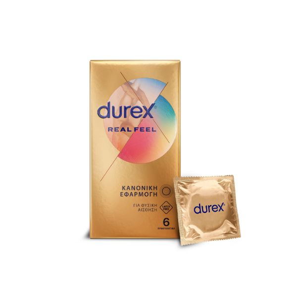 Durex Real Feel, 6τμχ