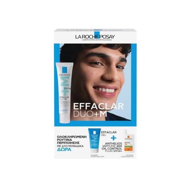 La Roche Posay Promo Effaclar DUO+M & Δώρο Effaclar Gel & Anthelios UVMUNE 400 Oil Control FLUID SPF50+