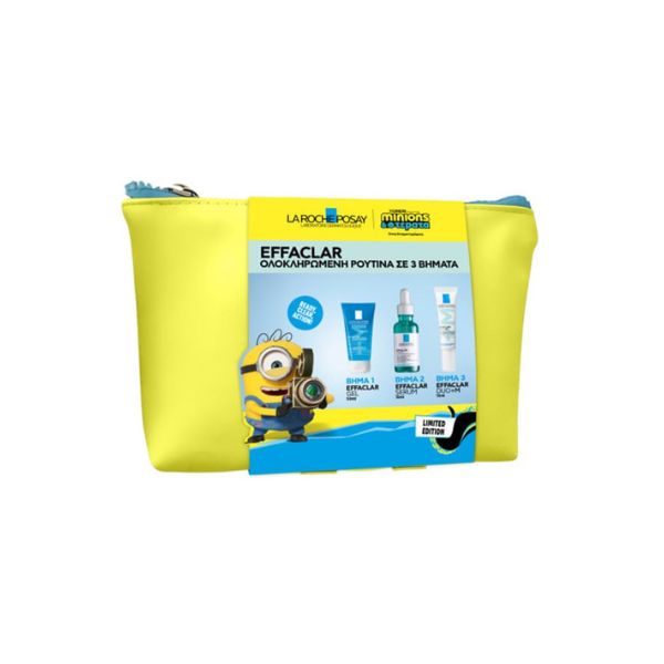 La Roche-Posay, Minions Pack, EFFACLAR Serum,  Effaclar Gel & Effaclar Duo+M