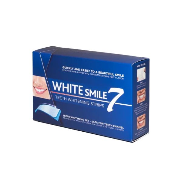 WHITE SMILE Teeth Whitening Strips 7pcs