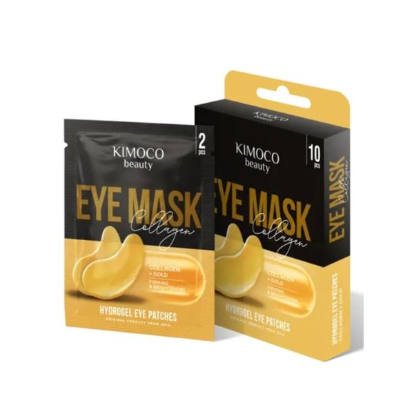 Kimoco Beauty  Eye Mask Collagen &Gold, 10pcs