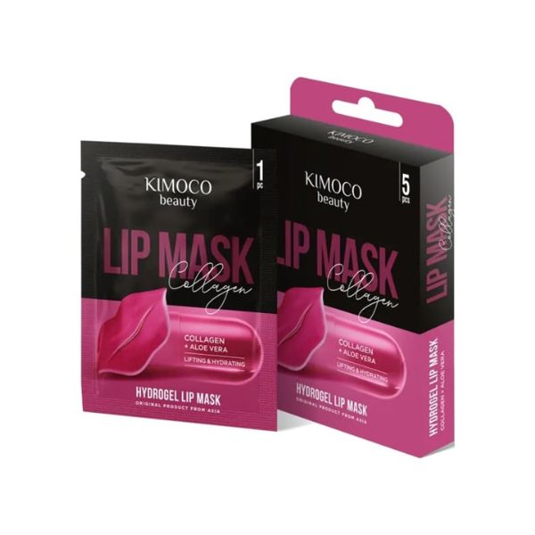 Kimoco Beauty Collagen Lip Mask, 5pcs